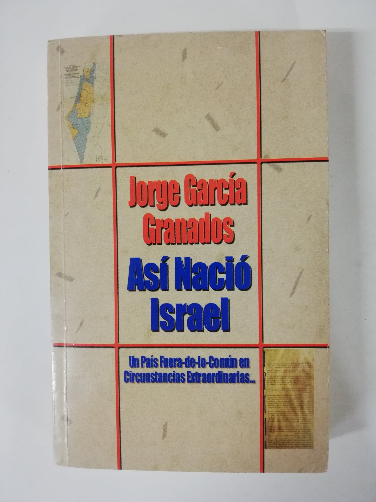 ASÍ NACIÓ ISRAEL - JORGE GARCIA GRANADOS