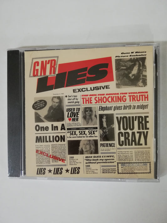 CD GUNS AND ROSES - LIES