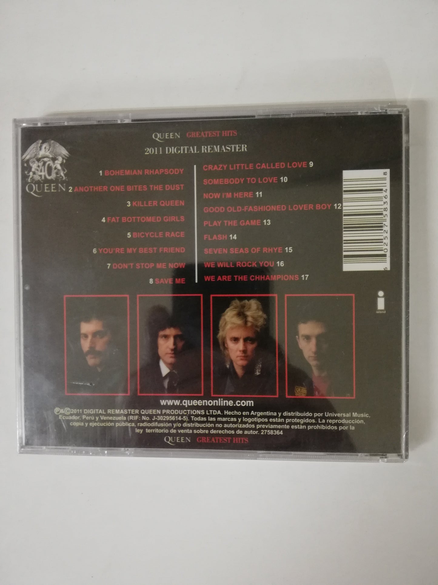 CD QUEEN - GREATEST HITS