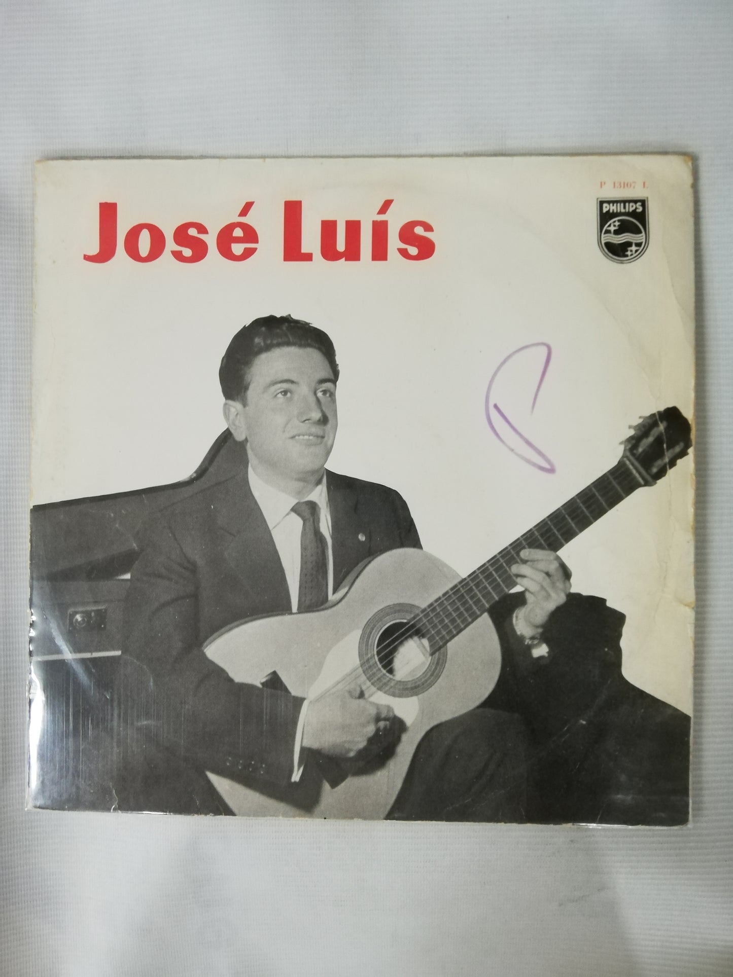LP JOSÉ LUIS - JOSÉ LUIS Y SU GUITARRA, CON ACOMPAÑAMIENTO RITMICO