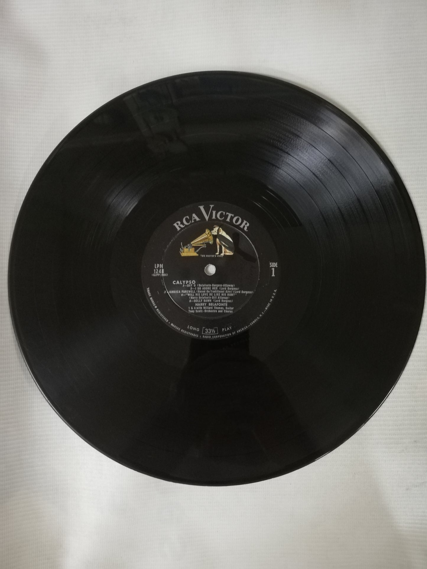 LP HARRY BELAFONTE - CALYPSO