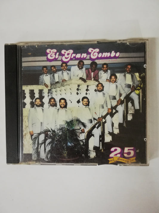 CD EL GRAN COMBO DE PUERTO RICO - 25TH ANNIVERSARY - CD X 2
