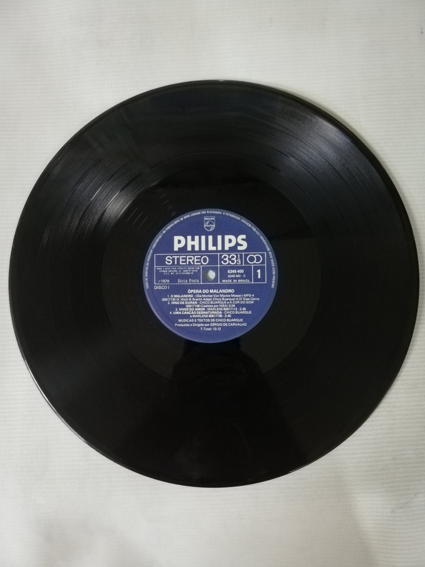 LP CHICO BUARQUE - ÓPERA DO MALANDRO DE CHICO BUARQUE - VINYL X 2