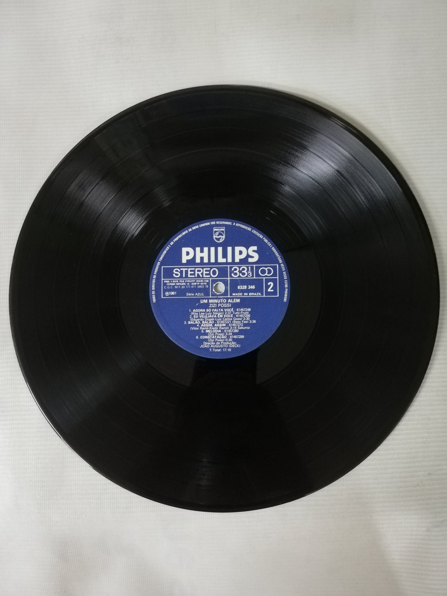 LP ZIZI POSSI - UN MINUTO ALÉM