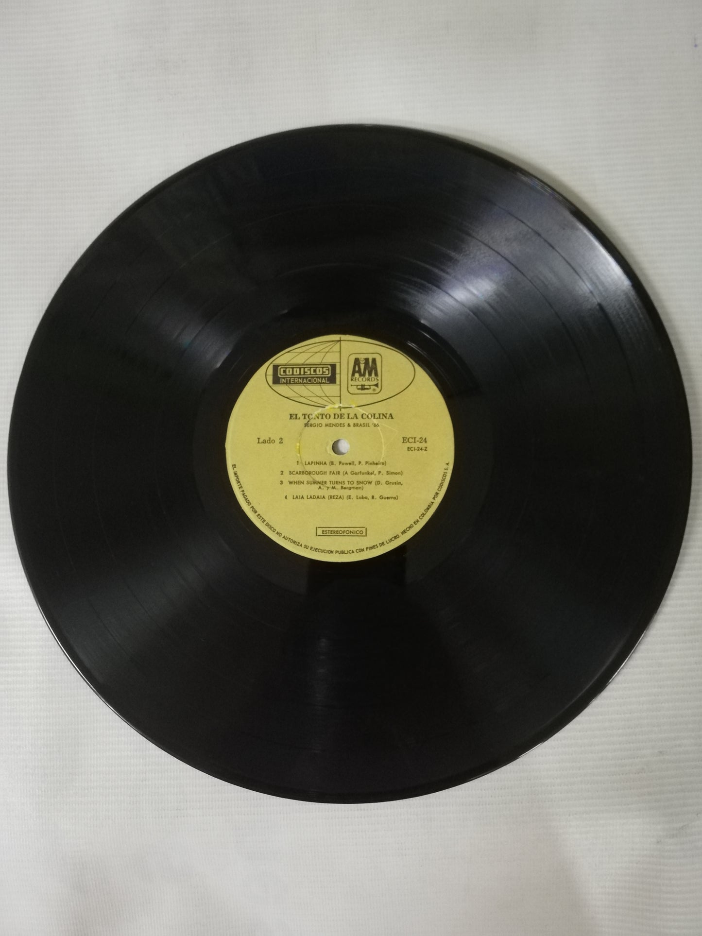 LP SERGIO MENDES & BRASIL ´66 - FOOL ON THE HILL