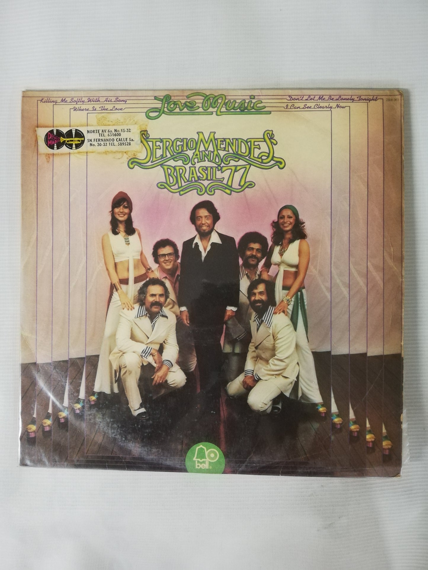 LP SERGIO MENDES AND BRASIL ´77 - LOVE MUSIC