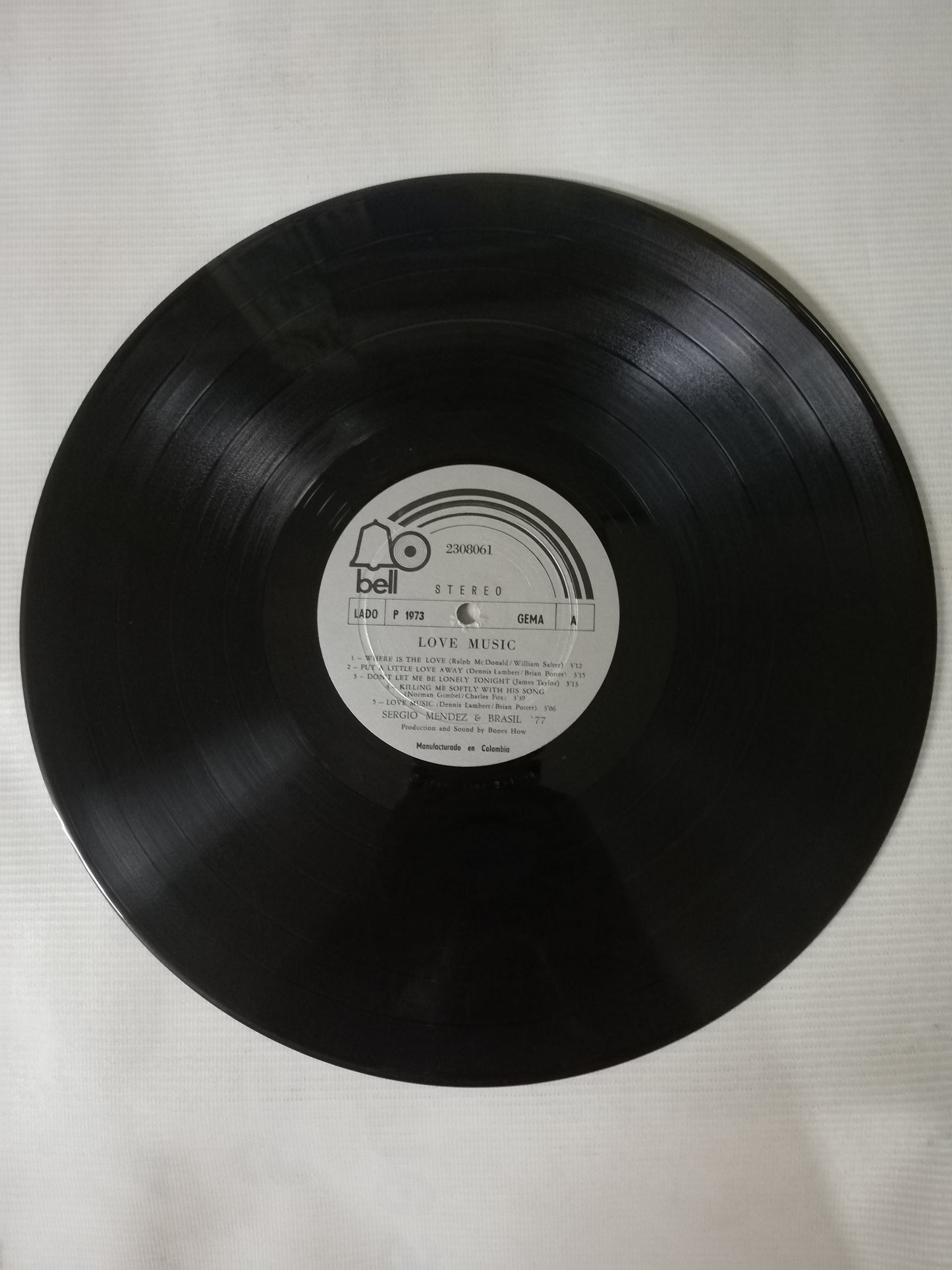 LP SERGIO MENDES AND BRASIL ´77 - LOVE MUSIC