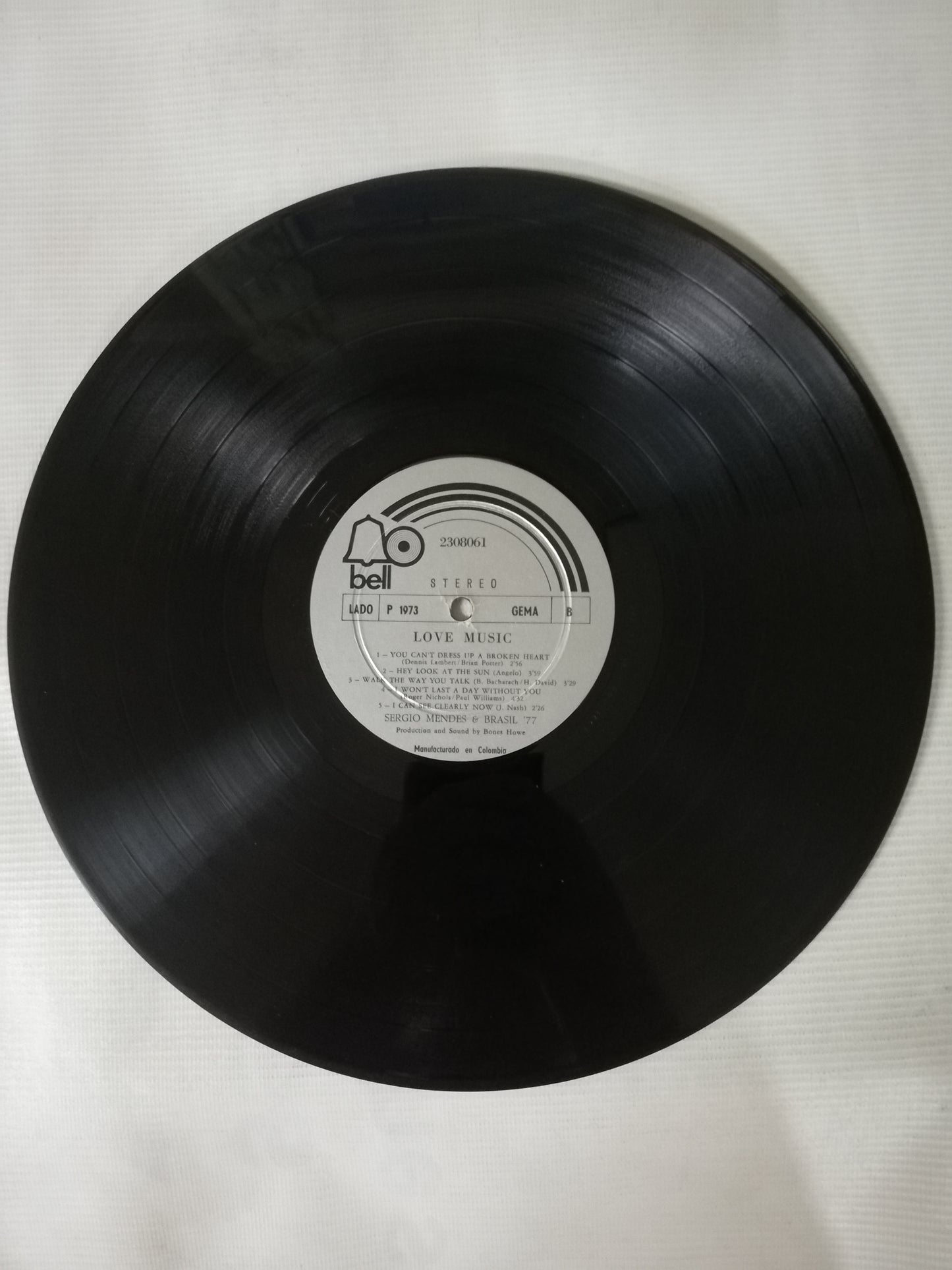 LP SERGIO MENDES AND BRASIL ´77 - LOVE MUSIC