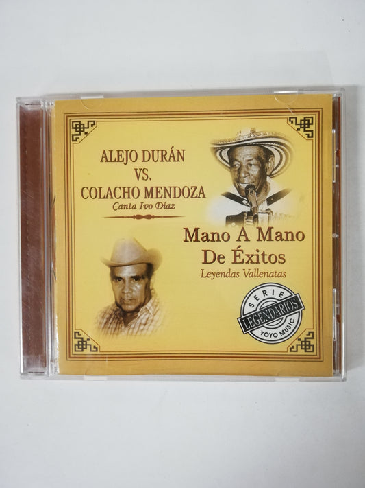 CD ALEJO DURAN VS. COLACHO MENDOZA - MANO A MANO DE EXITOS - LEYENDAS VALLENATAS