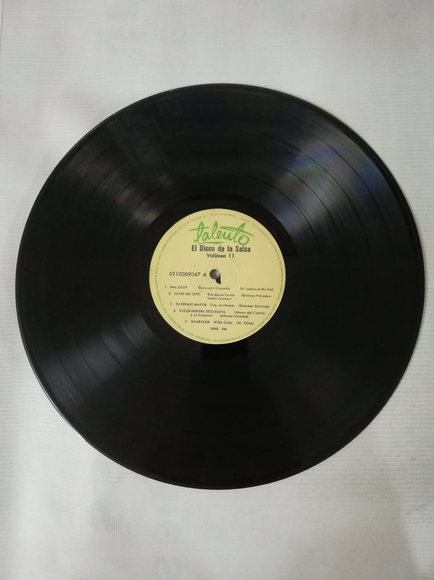 LP EL DISCO DE LA SALSA - EL DISCO DE LA SALSA VOL. 11