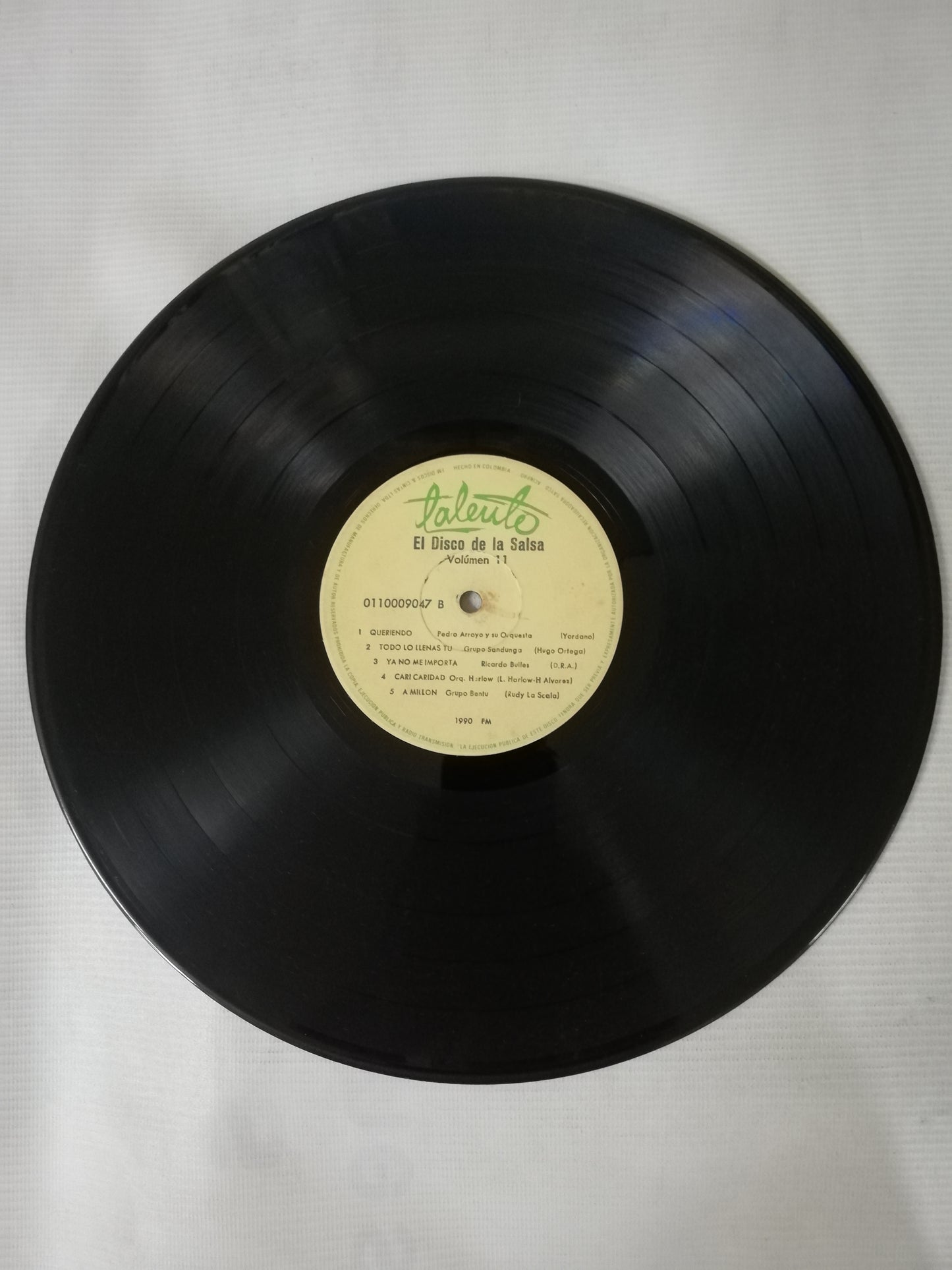 LP EL DISCO DE LA SALSA - EL DISCO DE LA SALSA VOL. 11