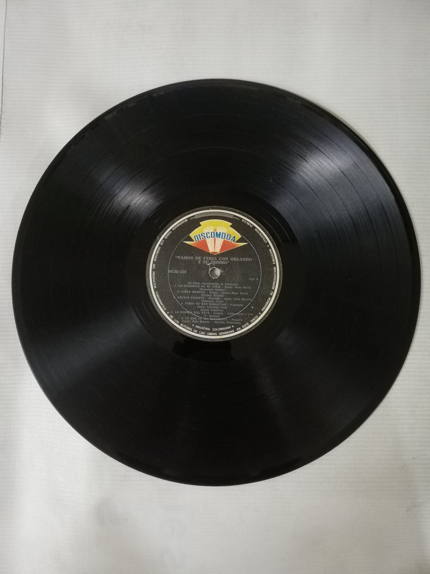 LP ORLANDO Y SU COMBO - VAMONOS DE FERIA