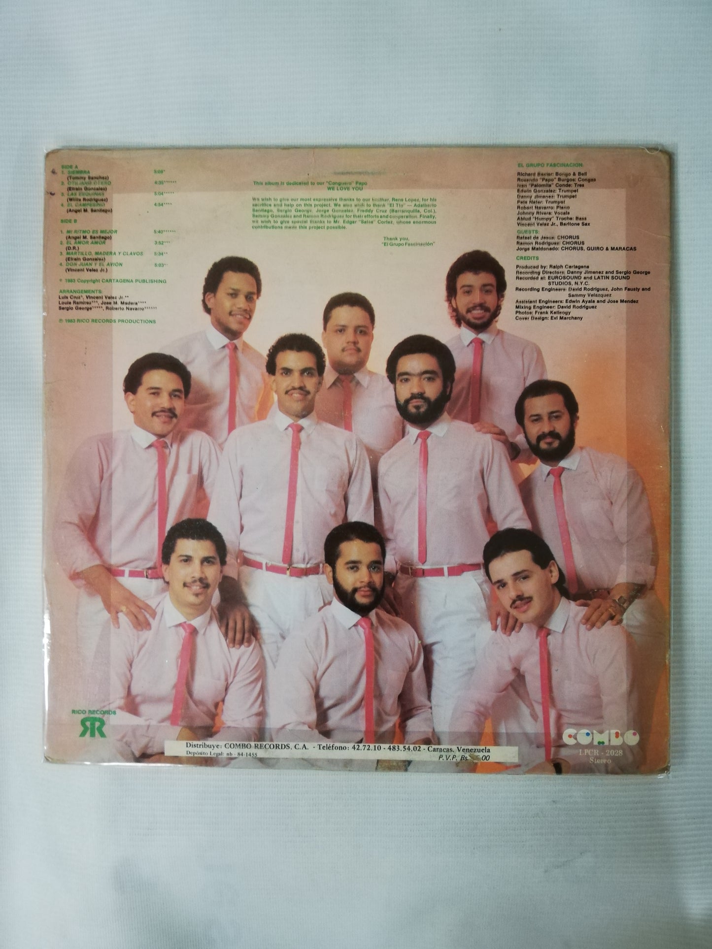 LP GRUPO FASCINACIÓN - FASCINATING SOUND