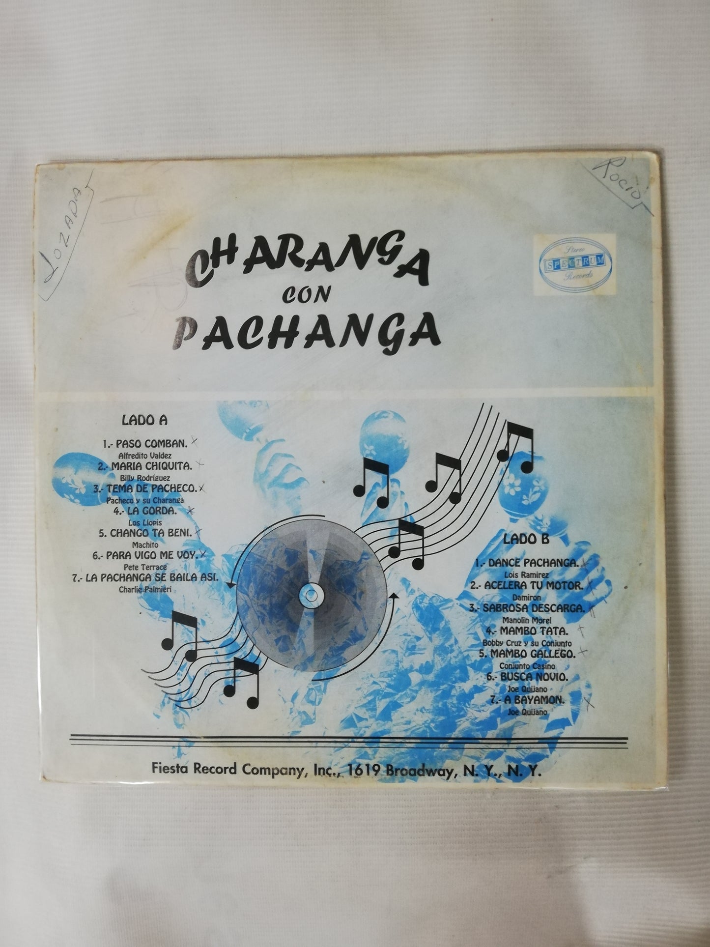 LP CHARANGA CON PACHANGA - VARIOS INTÉRPRETES