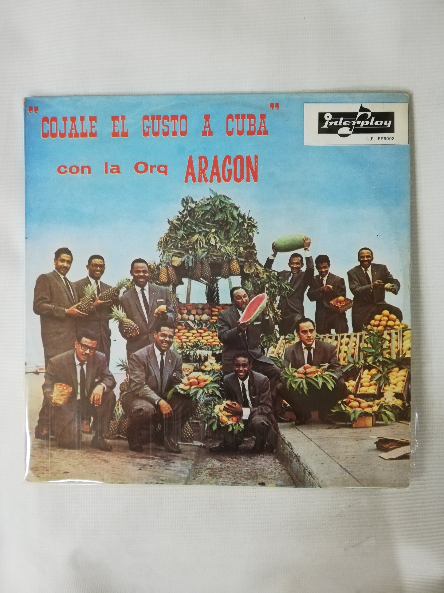 LP ORQUESTA ARAGON - COJALE EL GUSTO A CUBA