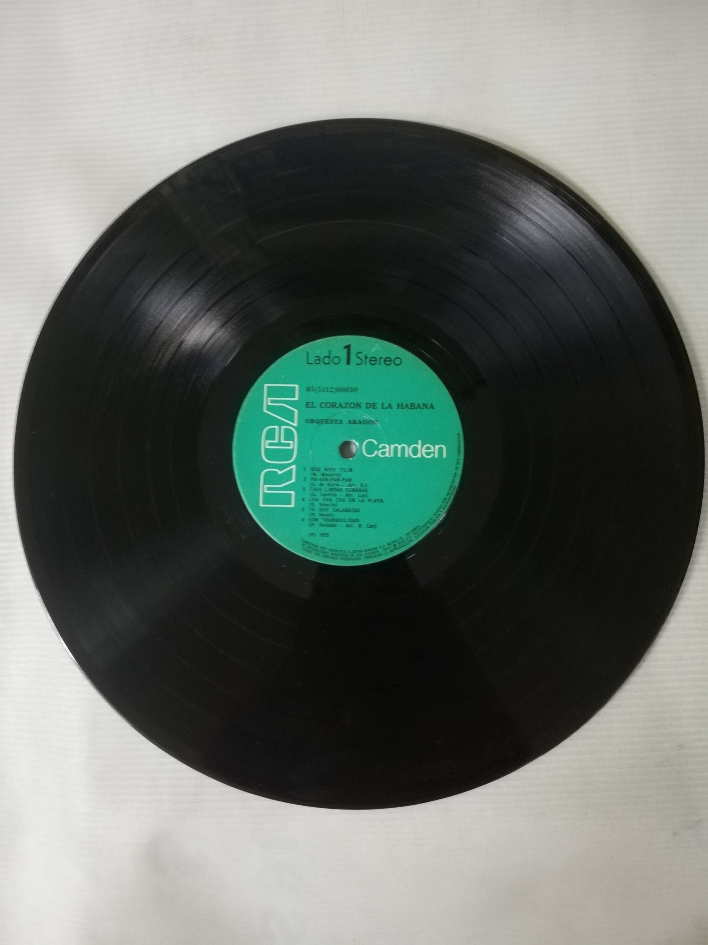 LP ORQUESTA ARAGON - EL CORAZÓN DE LA HABANA