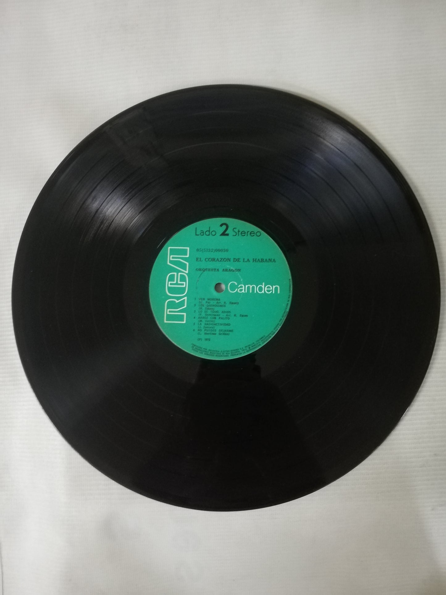 LP ORQUESTA ARAGON - EL CORAZÓN DE LA HABANA