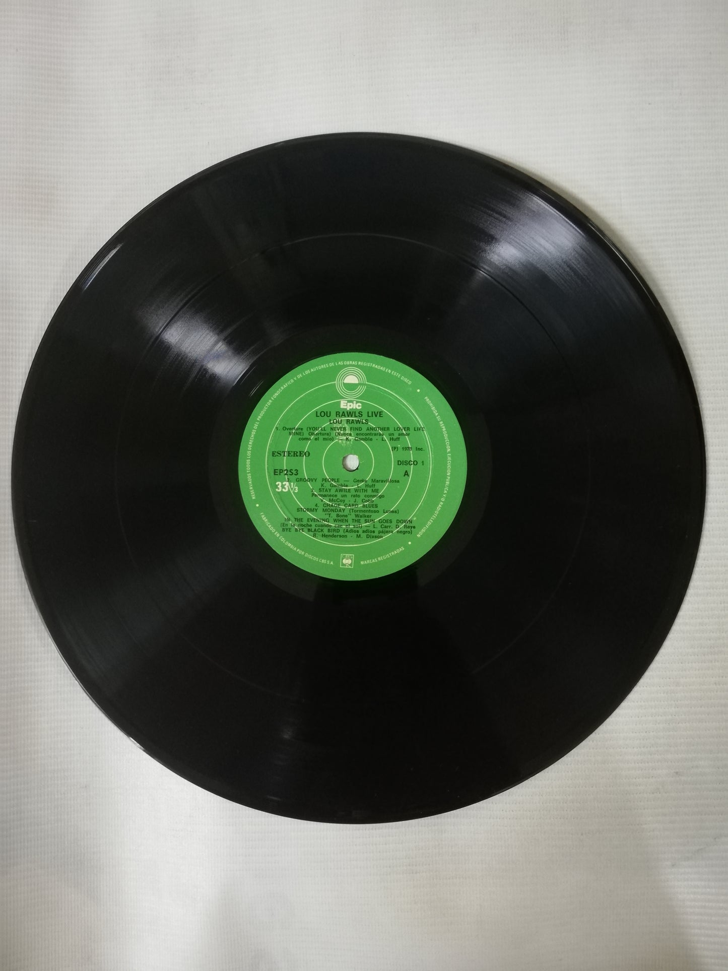 LP LOU RAWLS - LIVE - VINYL X 2