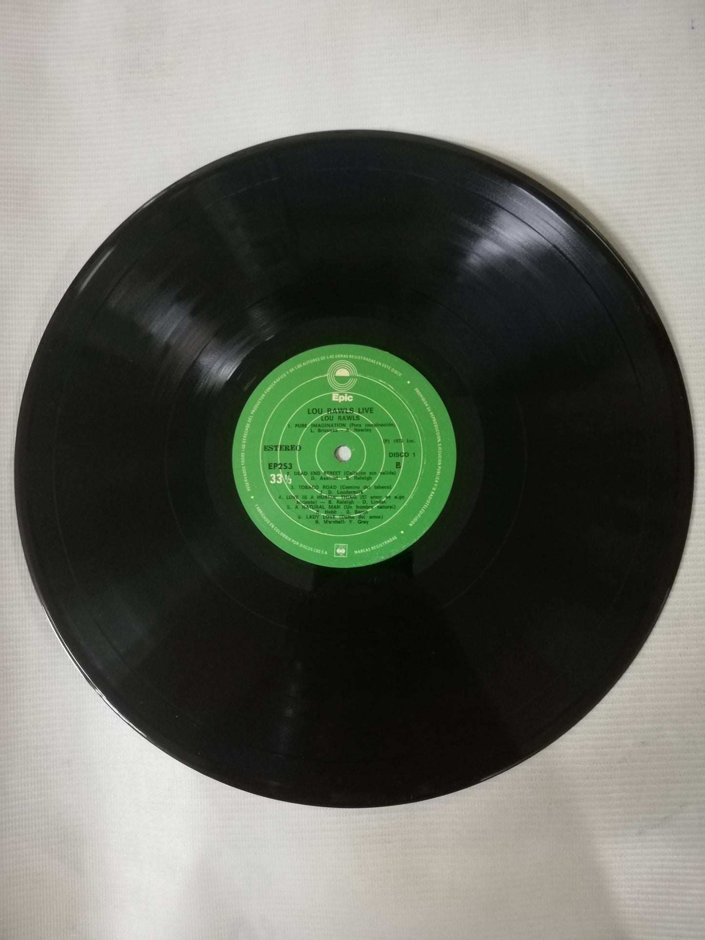 LP LOU RAWLS - LIVE - VINYL X 2