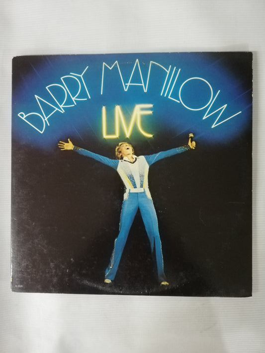 LP BARRY MANILOW - LIVE - VINYL X 2
