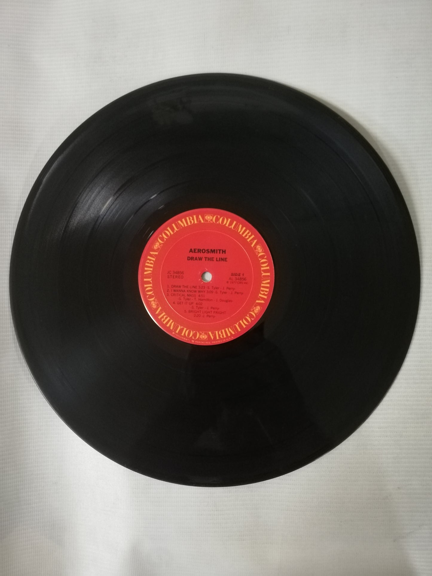 LP AEROSMITH - DRAW THE LINE