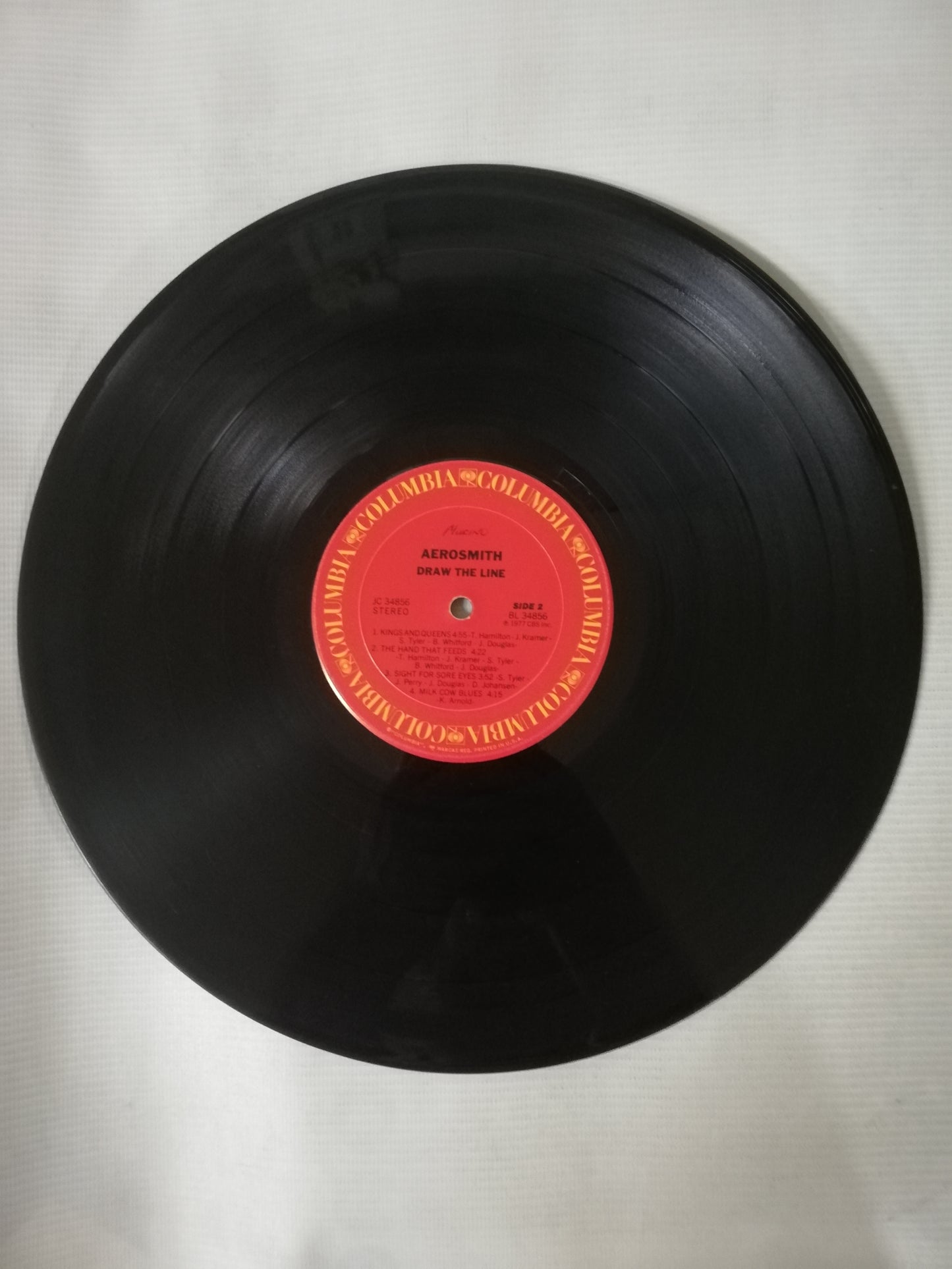 LP AEROSMITH - DRAW THE LINE