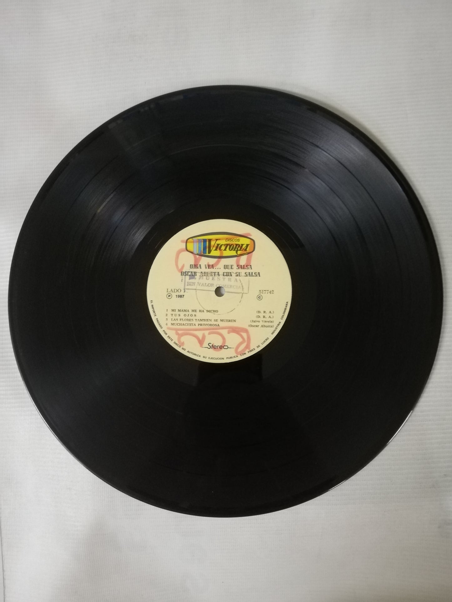 LP OSCAR ABUETA CON SU SALSA DE MIAMI - OIGA VEA...QUE SALSA!