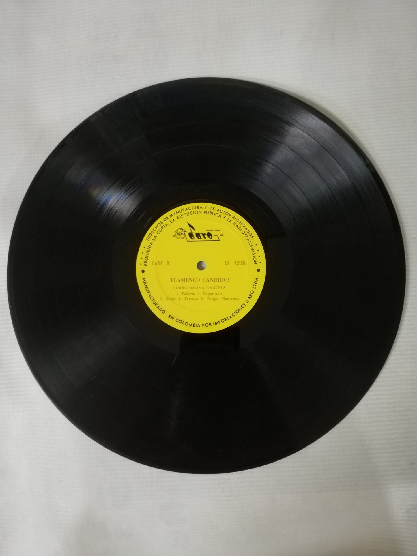 LP CURRO AMAYA DANCERS WITH VOCAL DOMINGO ALBARADO - GUITAR JUAN JIMENEZ - FLAMENCO