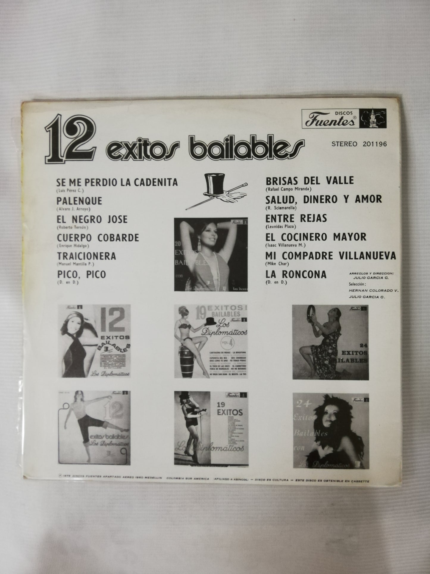 LP LOS DIPLOMÁTICOS - 12 EXITOS BAILABLES VOL. 3