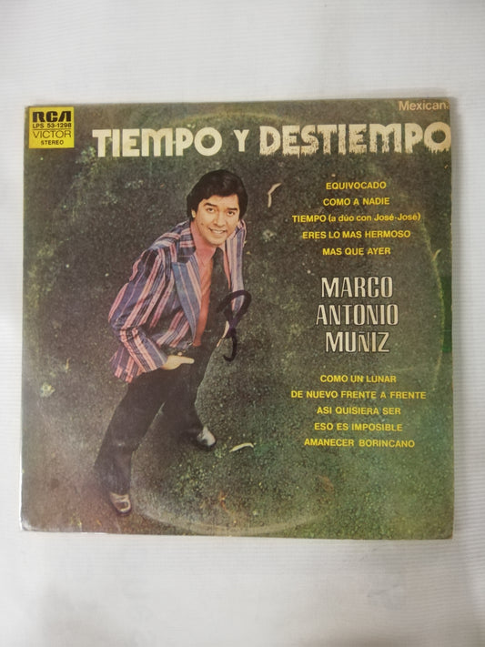 LP MARCO ANTONIO MUÑIZ - TIEMPO Y DESTIEMPO