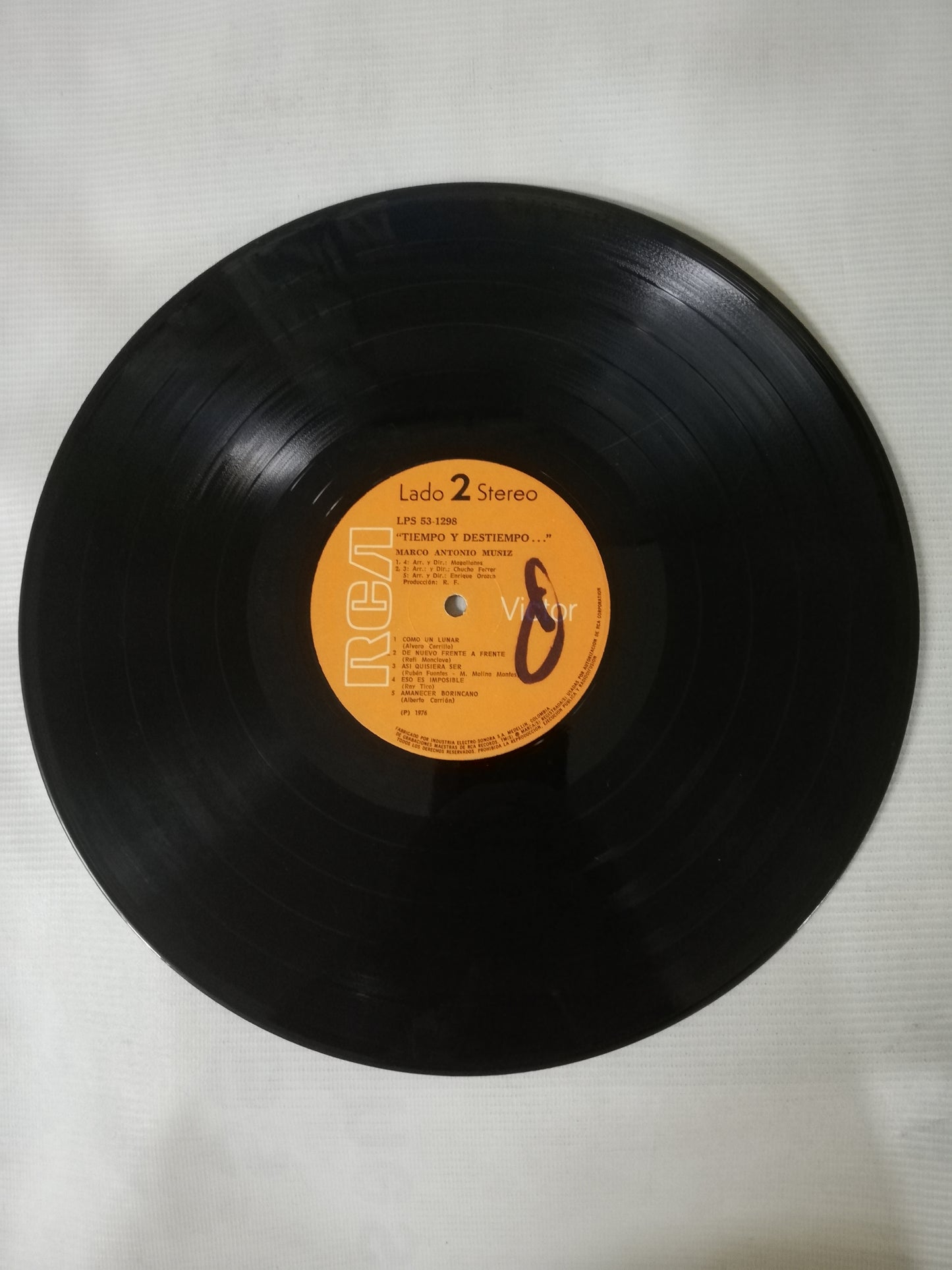 LP MARCO ANTONIO MUÑIZ - TIEMPO Y DESTIEMPO