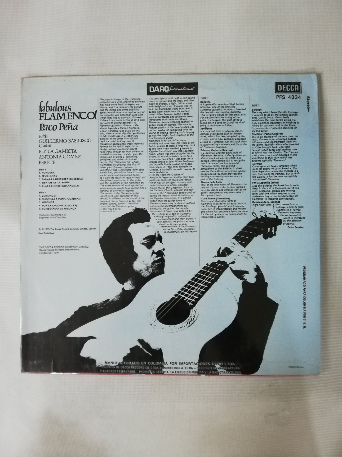 LP PACO PEÑA - FABULOUS FLAMENCO!
