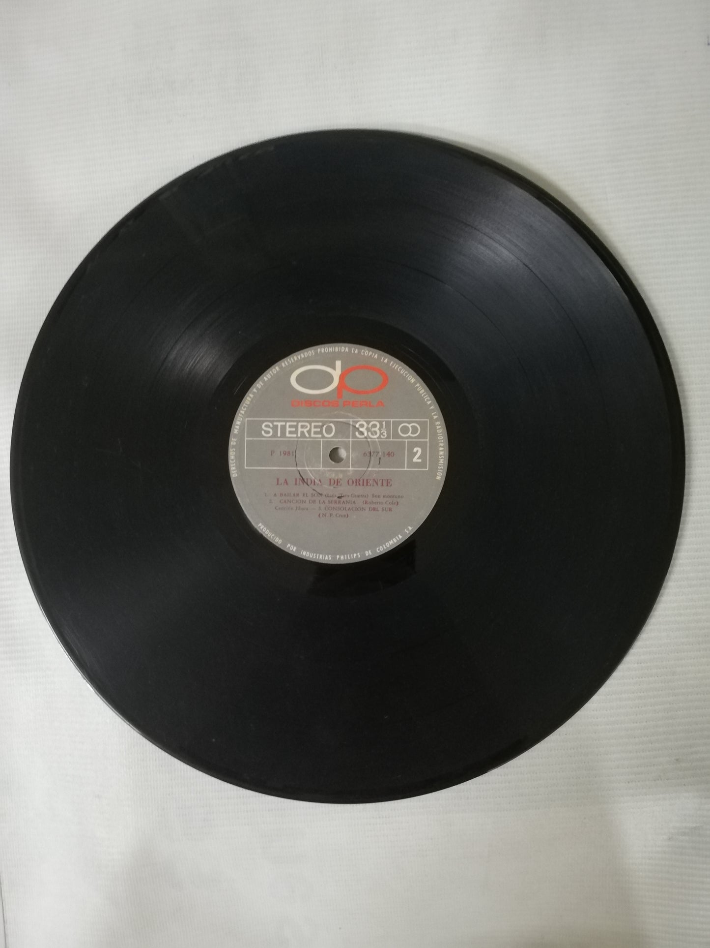 LP LA INDIA DE ORIENTE - LA INDIA DE ORIENTE