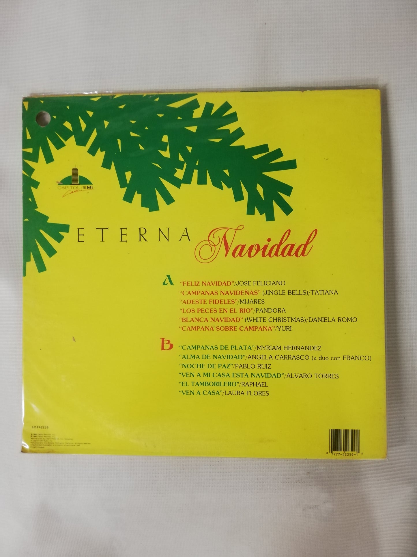 LP ETERNA NAVIDAD - VARIOS INTÉRPRETES