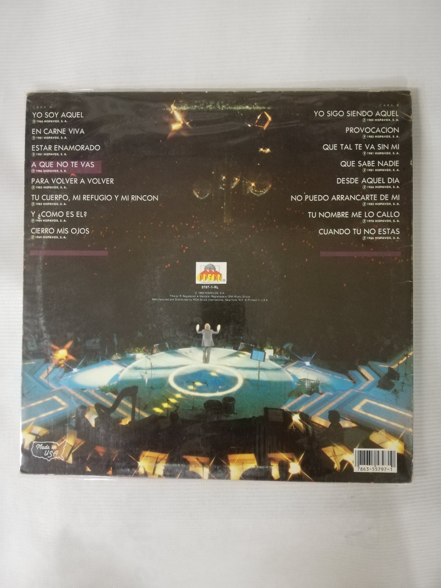 LP RAPHAEL - ETERNAMENTE -  16 GRANDES EXITOS