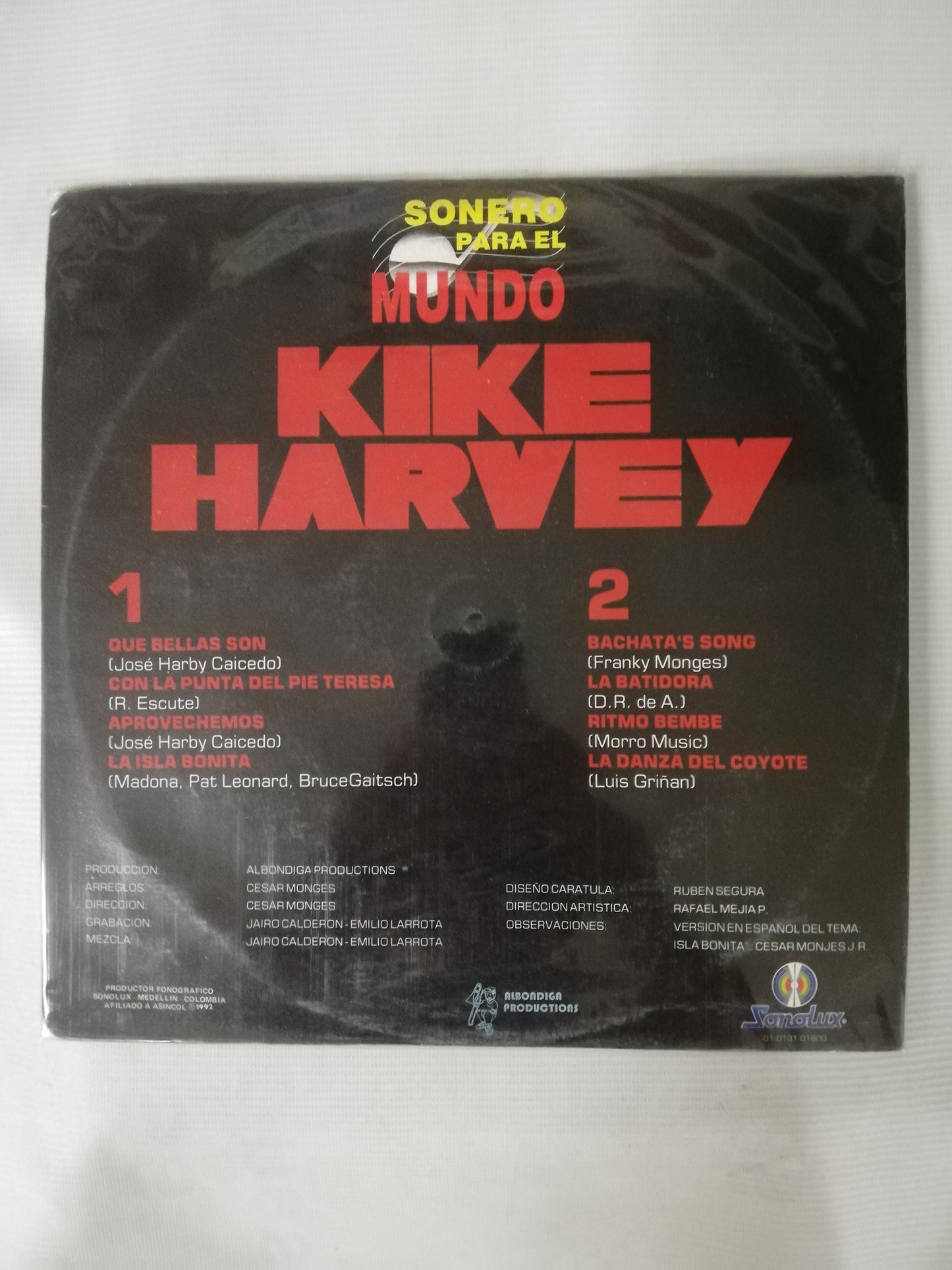 LP KIKE HARVEY - SONERO PARA EL MUNDO