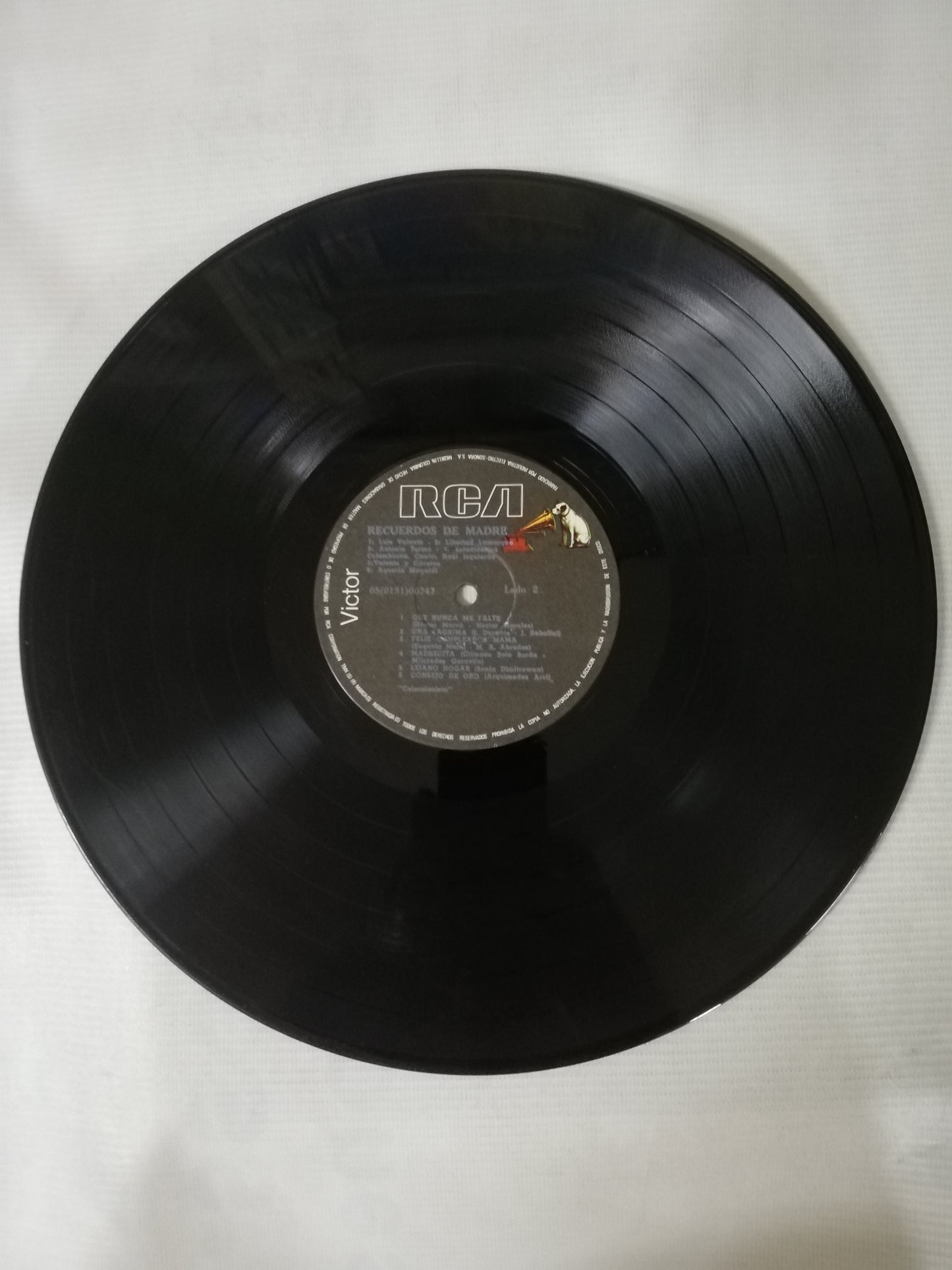 LP RECUERDOS DE MADRE - VARIOS INTÉRPRETES