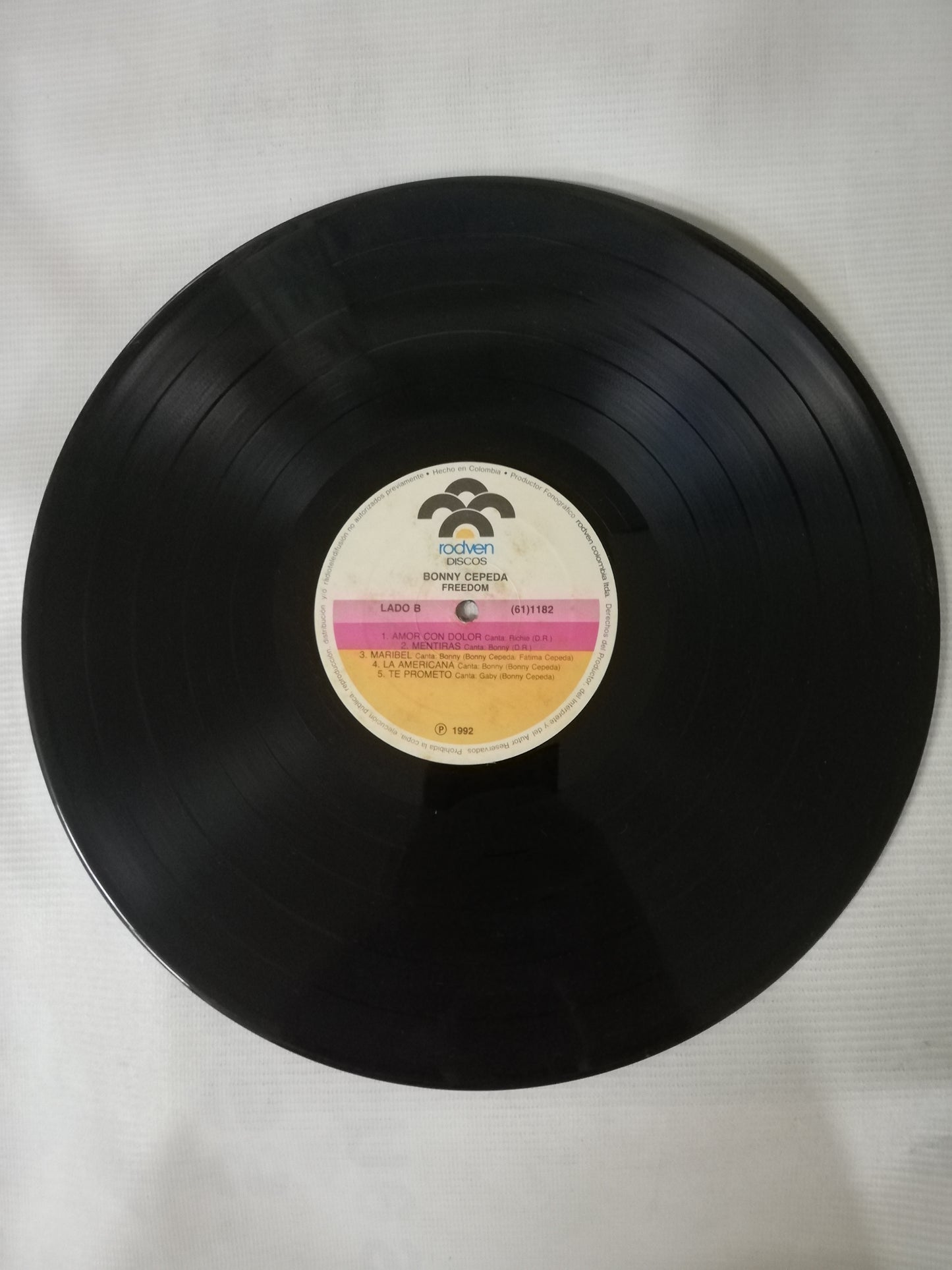 LP BONNY CEPEDA - FREEDOM