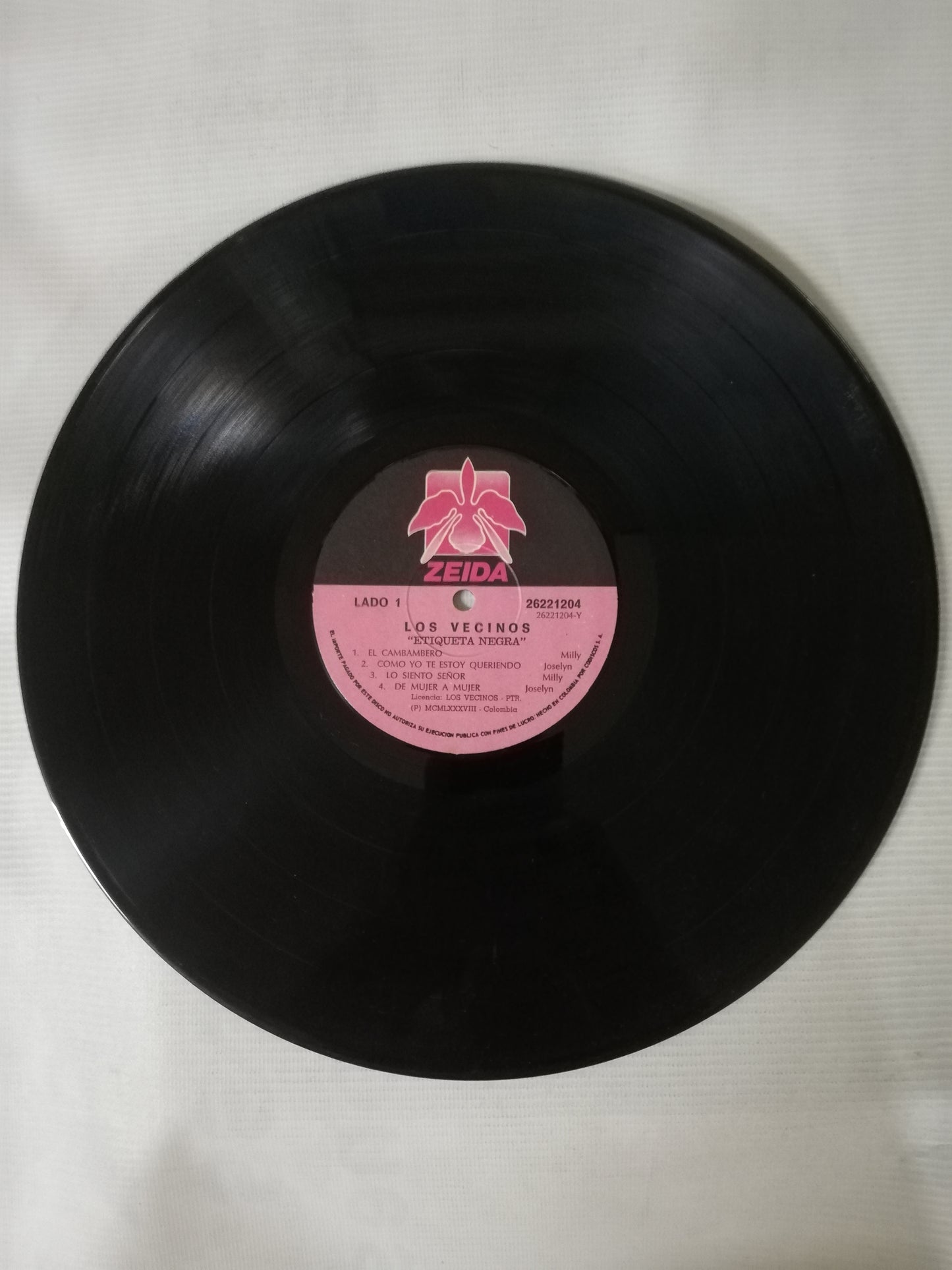 LP LOS VECINOS - ETIQUETA NEGRA EDICIÓN ESPECIAL