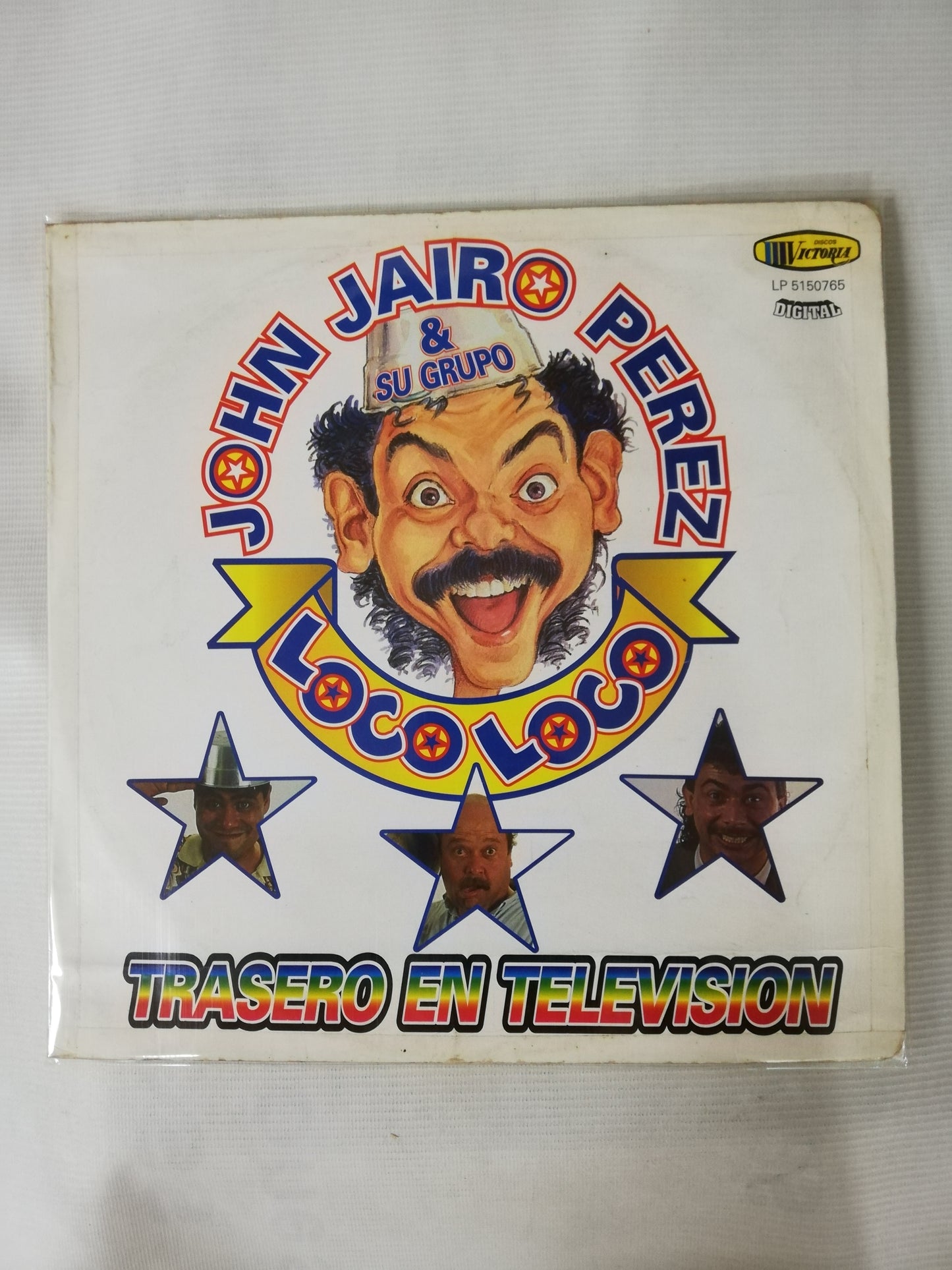LP JOHN JAIRO PEREZ & SU GRUPO LOCO LOCO - TRASERO EN TELEVISIÓN