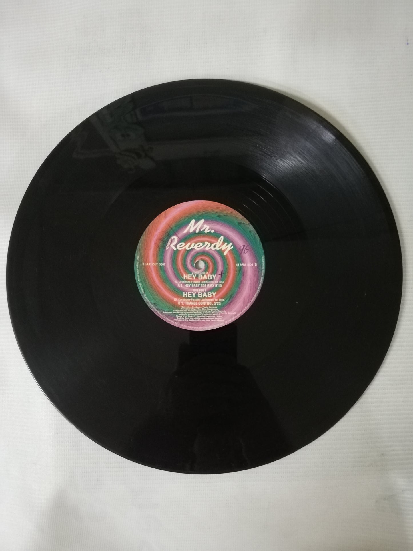 LP MR. REVERDY - HEY BABY