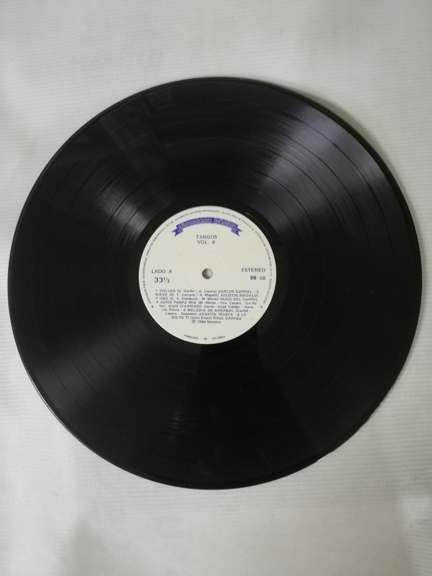 LP TANGOS - DISCOTECA BÁSICA VOL. 8