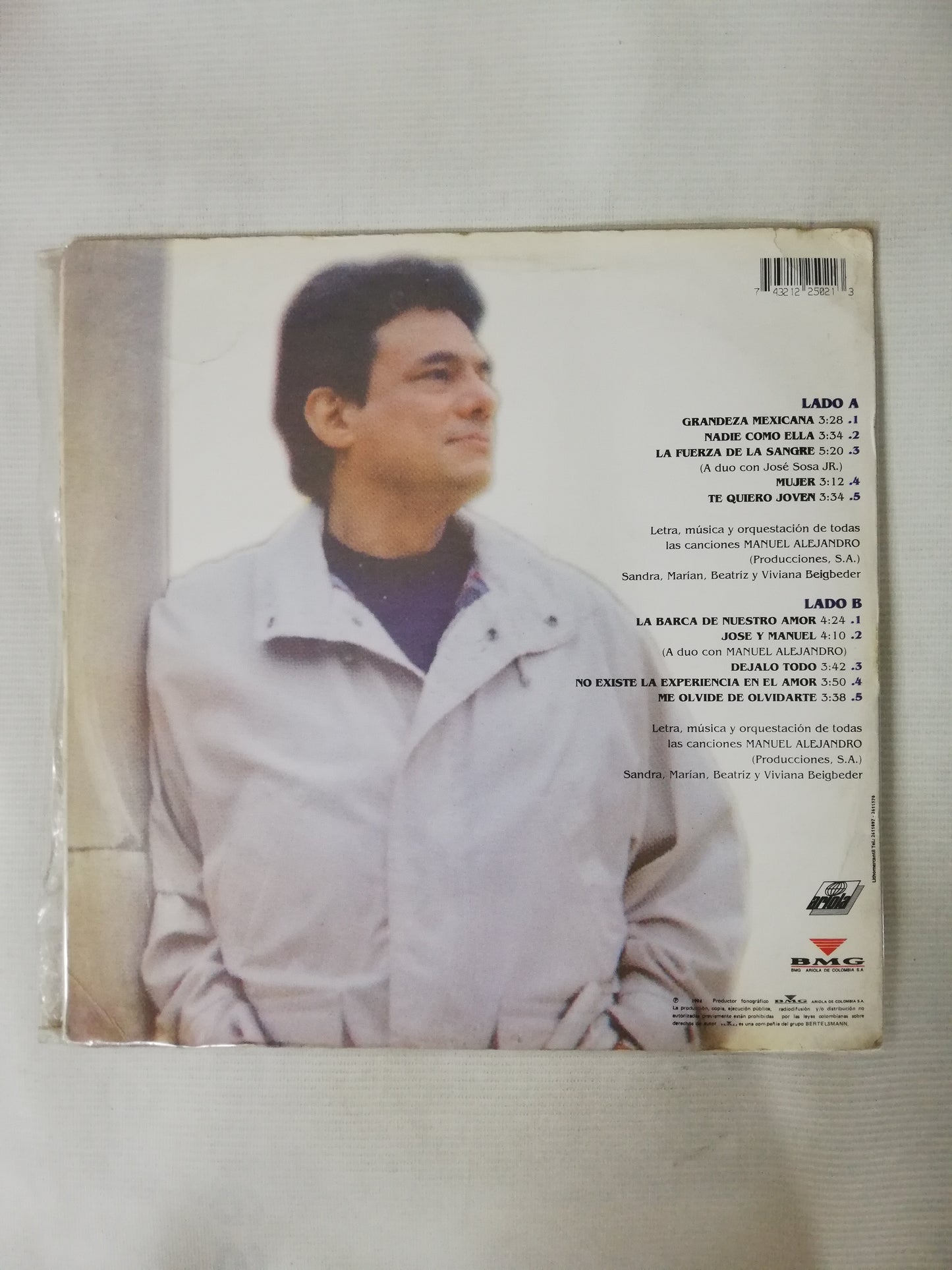 LP JOSÉ JOSÉ - GRANDEZA MEXICANA