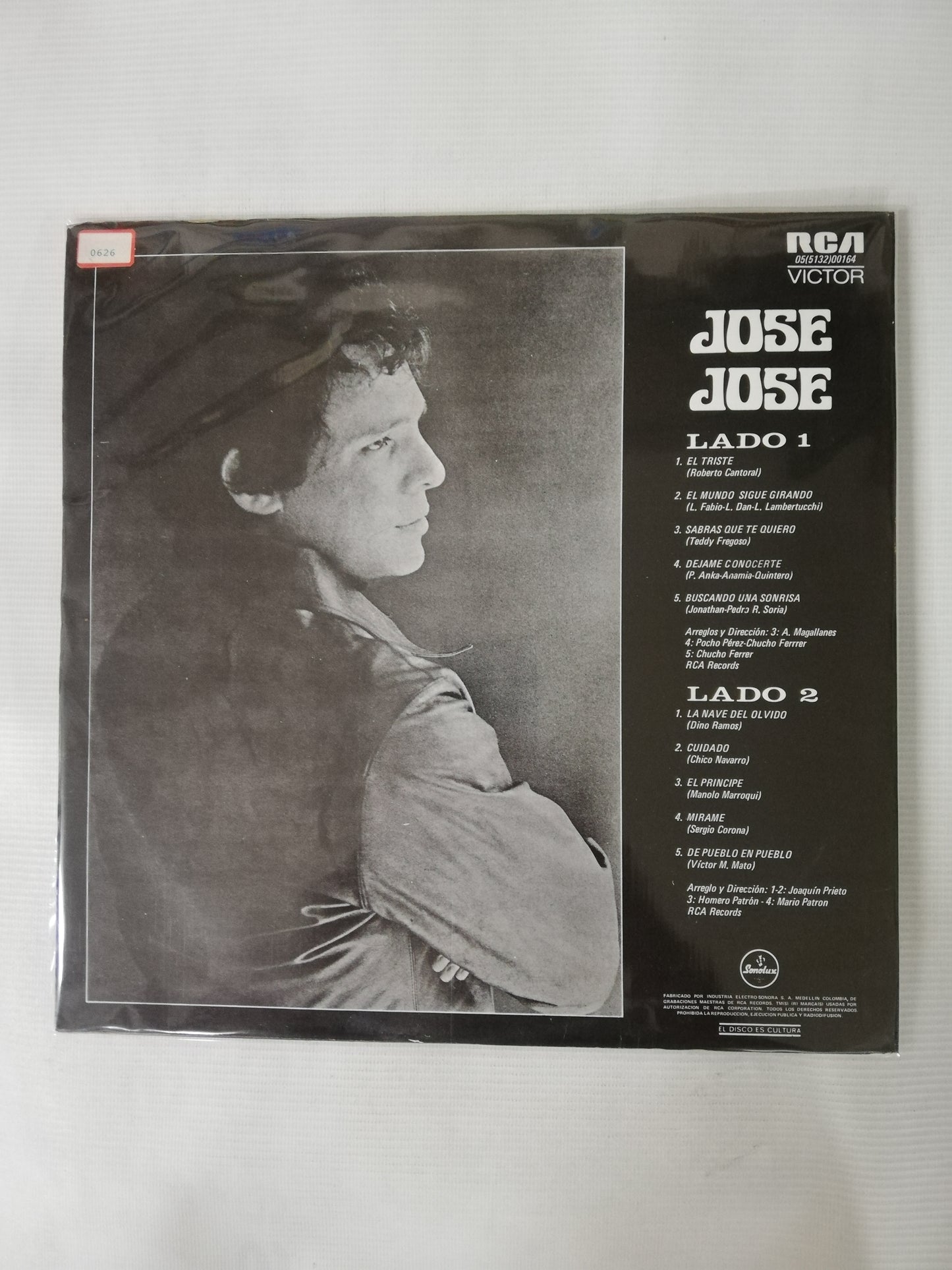 LP JOSÉ JOSÉ - LE CANTA...A LOS ENAMORADOS