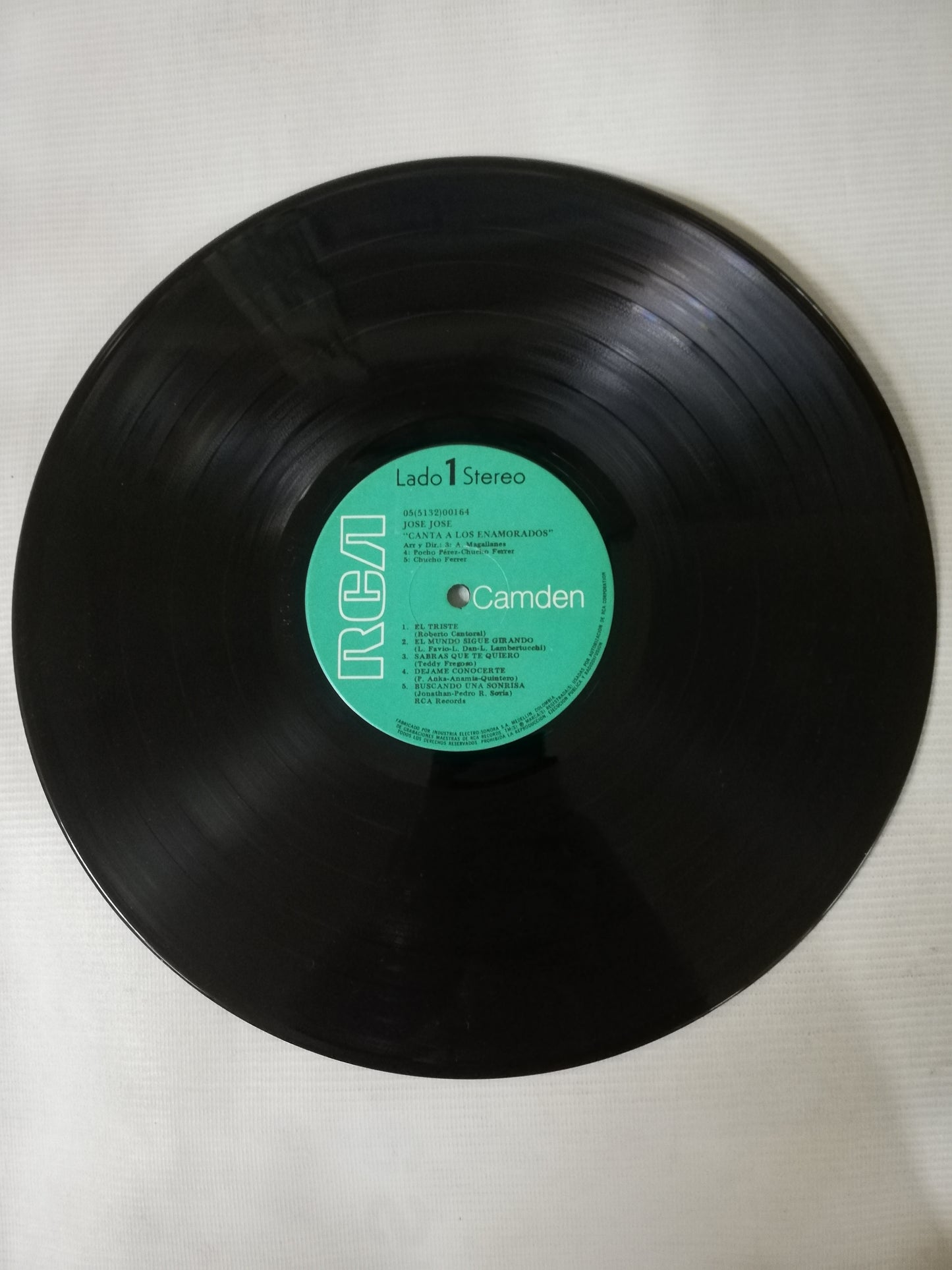 LP JOSÉ JOSÉ - LE CANTA...A LOS ENAMORADOS