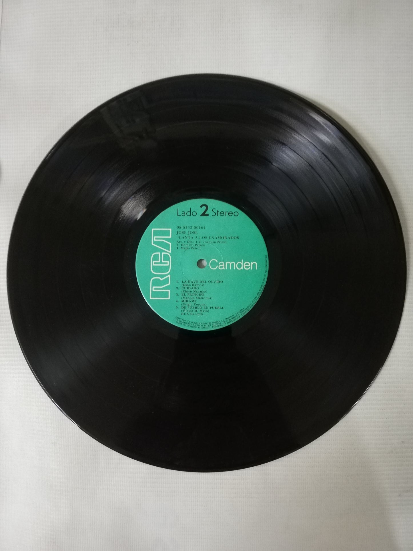 LP JOSÉ JOSÉ - LE CANTA...A LOS ENAMORADOS