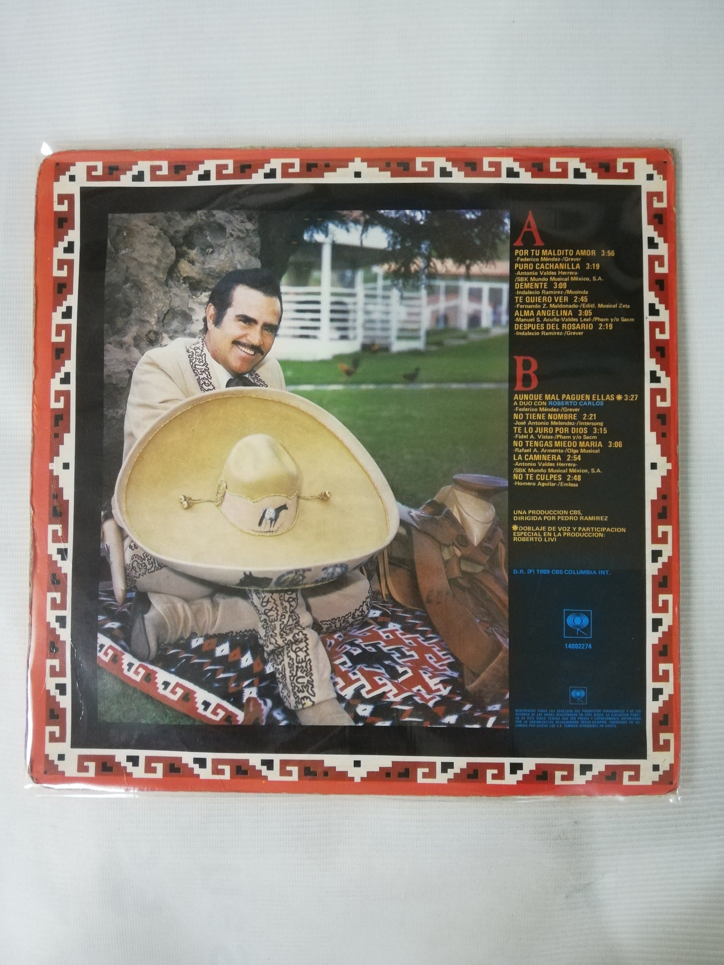 LP VICENTE FERNANDEZ - POR TU MALDITO AMOR