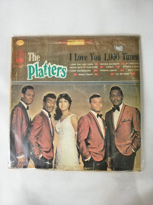 LP THE PLATTERS - I LOVE YOU 1000 TIMES