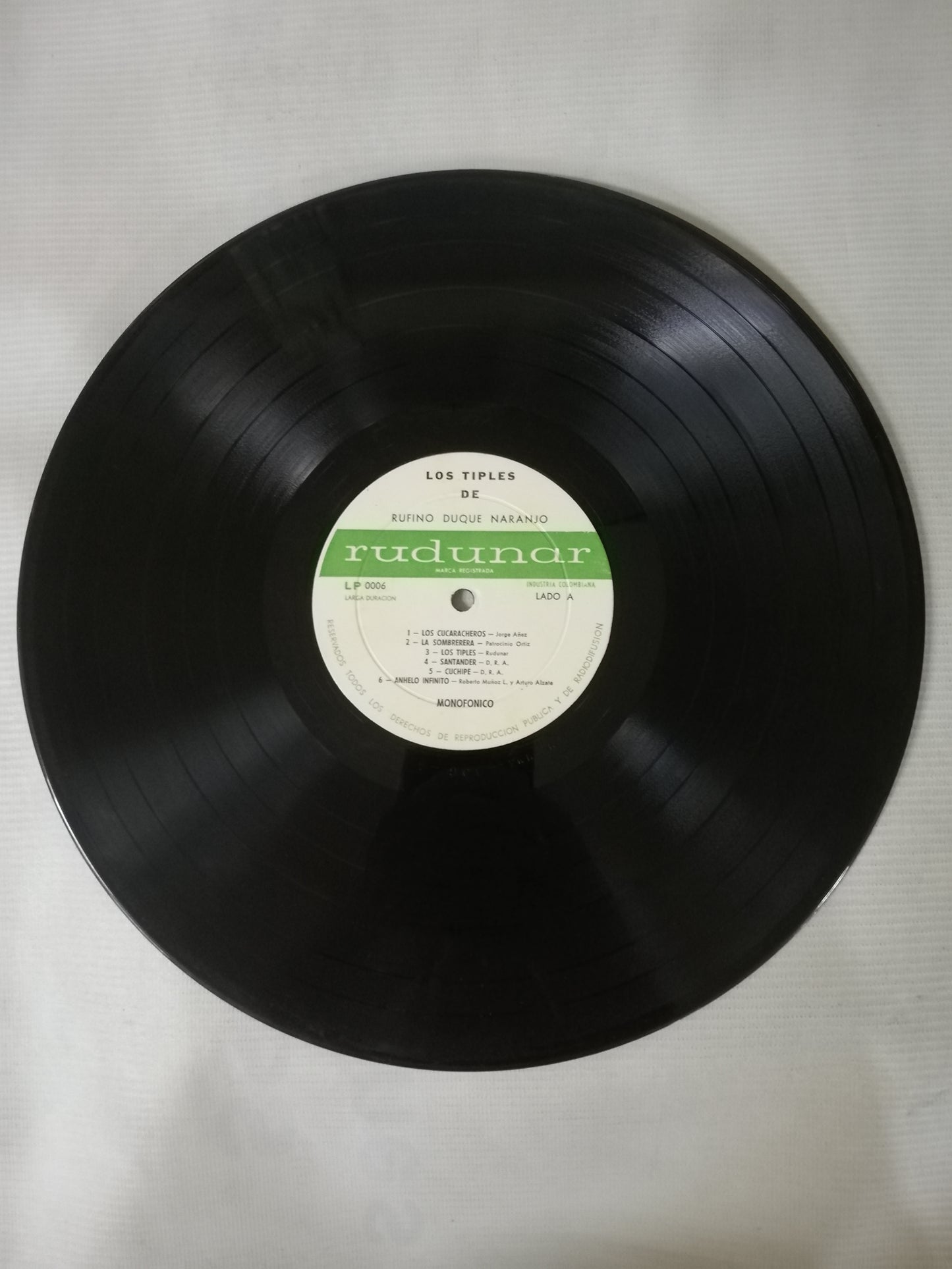 LP RUFINO DUQUE NARANJO - LOS TIPLES DE RUFINO DUQUE NARANJO