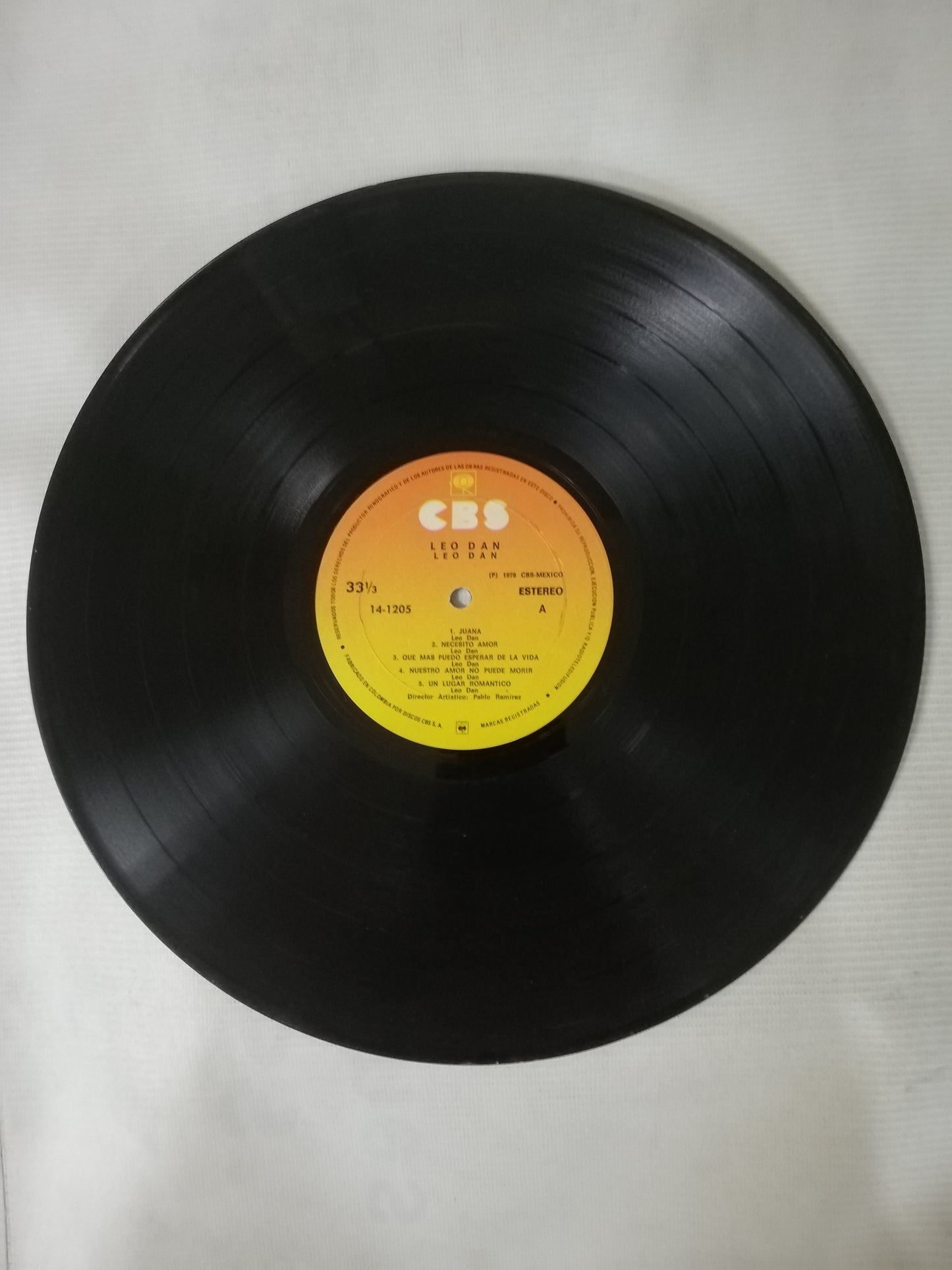 LP LEO DAN - XV AÑOS DE ORO